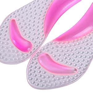 Placehap New Branded Non Slip Women Gel 3 4 Length Arch Support Anti