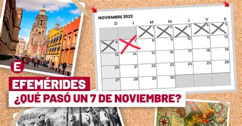 Qu Se Celebra El De Noviembre Estas Son Las Efem Rides De Hoy