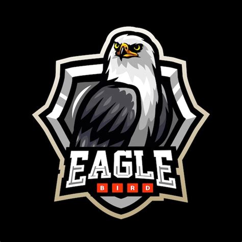 Premium Vector Eagle Bird Mascot Esport Logo Design