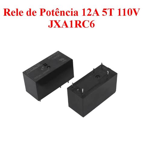 JXA1RC Rele de Potência 12A 5T Metaltex