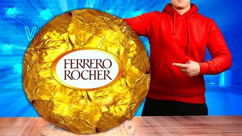 I Made A Giant 220 Pound FERRERO ROCHER YouTube