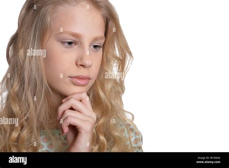 Teen blonde Banque de photographies et dimages à haute résolution Alamy