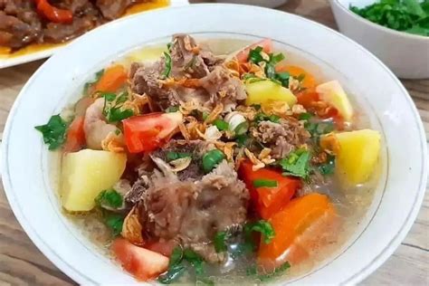 Resep Sop Tulang Iga Sapi Gurih Dan Nikmat Disantap News On Rcti