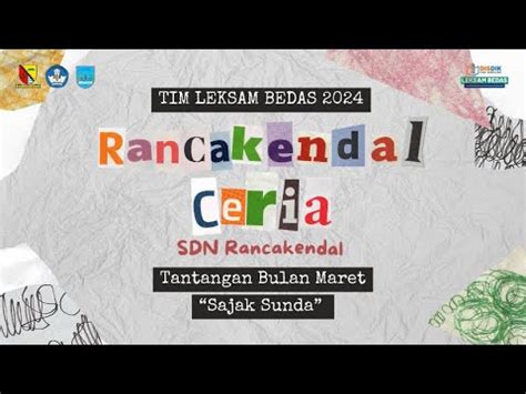 Tantangan Bulan Maret Sajak Sunda Oleh Dzakira A C Tim Leksam