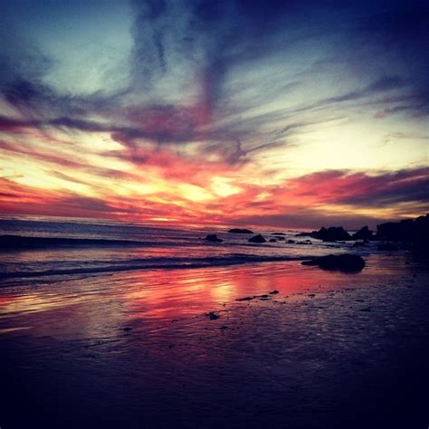 My Sister S Photo Of The Sunset At El Matador Beach In California Imgur