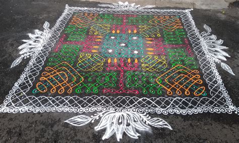 Dots Sikku Kolam Contest Chikku Kolam Kolams Of India