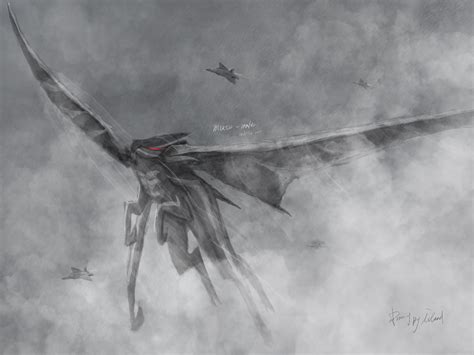 Godzilla Muto Concept Art