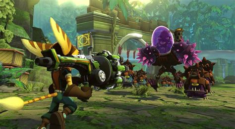 Ps Vita Ratchet Clank Full Frontal Assault Lands January Gamespot