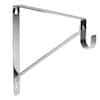 Lido Designs In X In Polished Chrome Heavy Duty Rod And Shelf