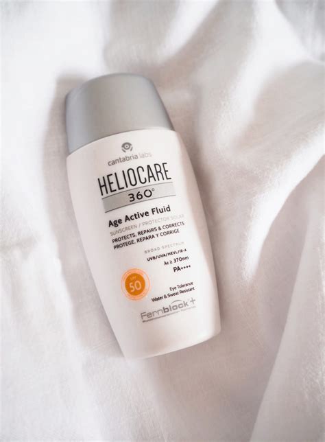 Review Protetor Solar Heliocare Age Active Fluid