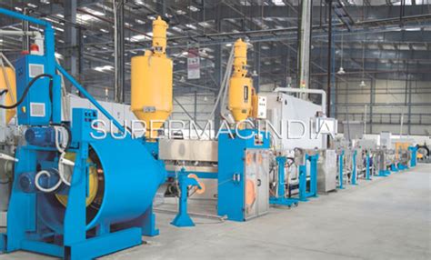 Insulation And Sheathing Extrusion Line Machine For THHN Cables