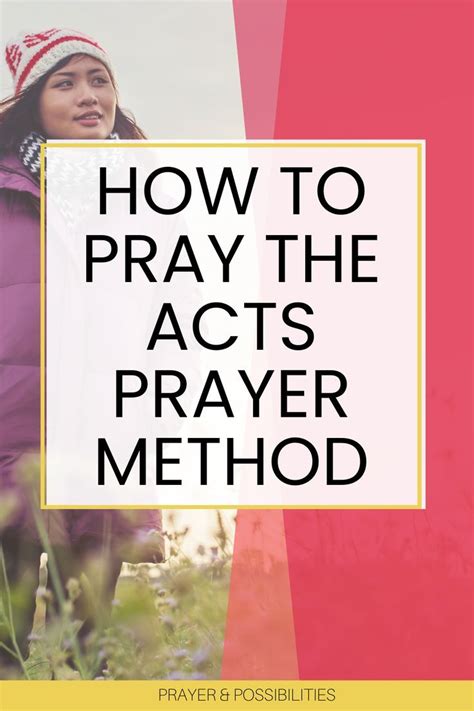 How To Pray With The Acts Prayer Method Artofit