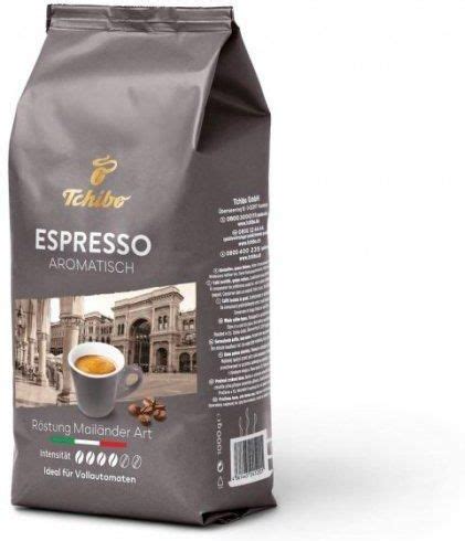 Kawa Tchibo Espresso Aromatisch Rostung Mailander Ziarnista Kg Ceny