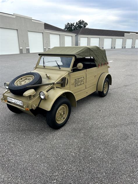 Volkswagen Kubelwagen Replica Wwii Military For Sale