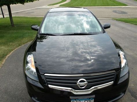 Sell used 2008 08 Nissan Altima SL Sedan Black Leather 2.5 Extended ...