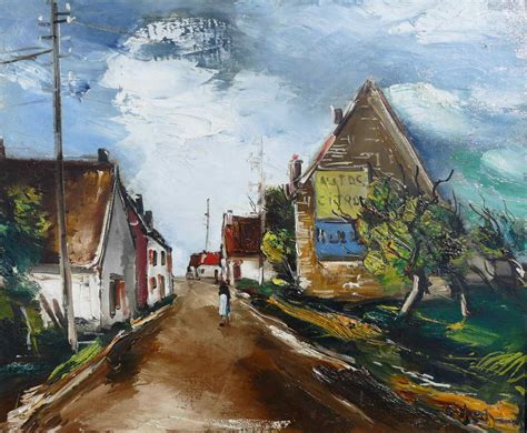 Tableau Me Si Cle Sign De Maurice De Vlaminck Anticswiss