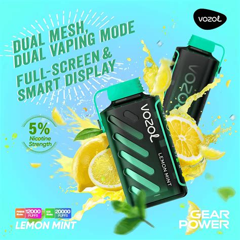 Vozol Gear Power K Puffs Dual Mode Einweg Vape Nikotin