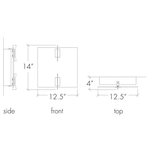 Ultralights Genesis Short Clipped Wall Sconce Lightopia