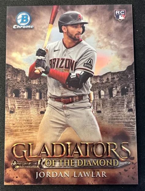 2024 BOWMAN JORDAN Lawlar Gladiators Of The Diamond Rookie GOTD 16 RC