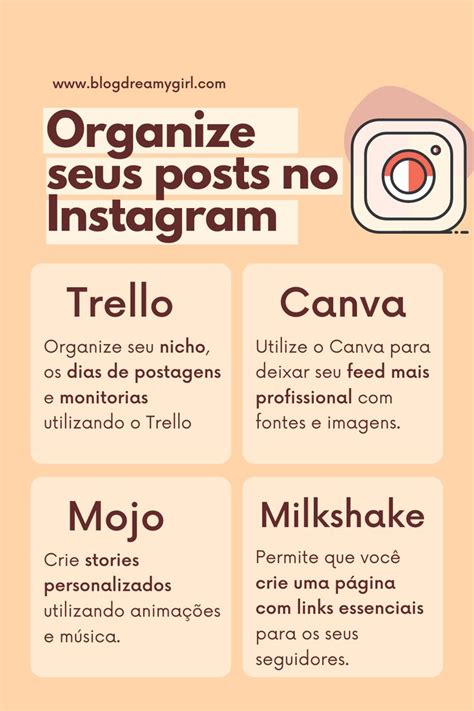 Pin Em Instagram Dicas