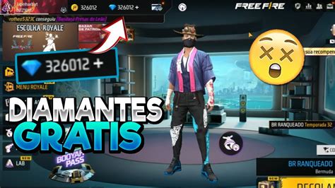 COMO GANHAR DIAMANTES GRÁTIS NO FREE FIRE 2023 MELHOR FORMA PARA