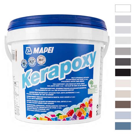 Fuga Epoksydowa MAPEI KERAPOXY 5kg Fugi Pl Dwusk Adnikowa Fuga