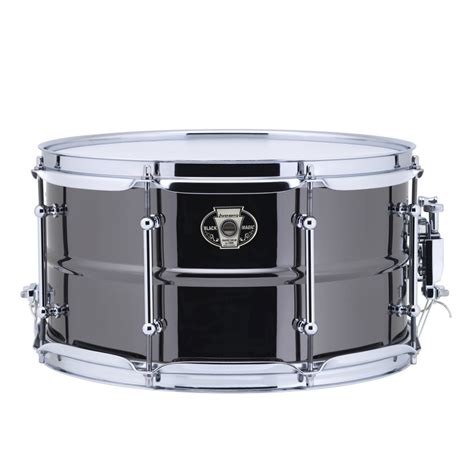 DISC Ludwig 14 X 8 Black Magic Snare Drum W Chrome Hardware Na