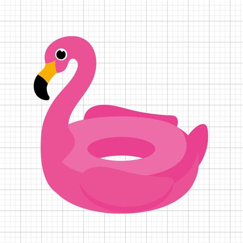 Flamingo Float SVG Clipart SVG File Vector Cut File Cricut Etsy