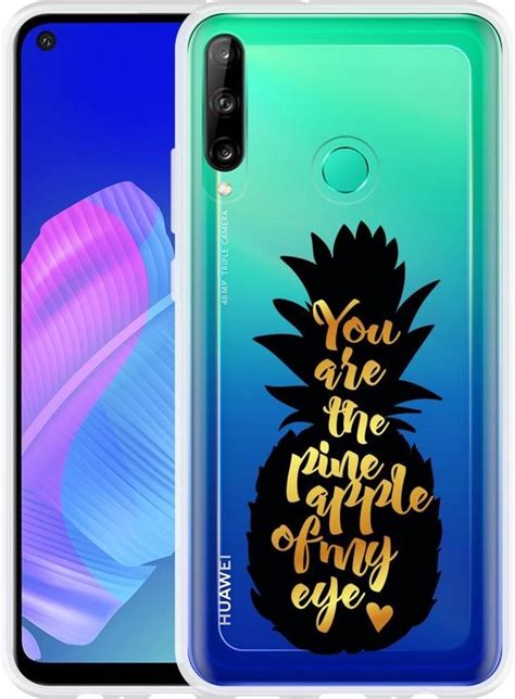 Hoesje Geschikt Voor Huawei P Lite E Big Pineapple Bol