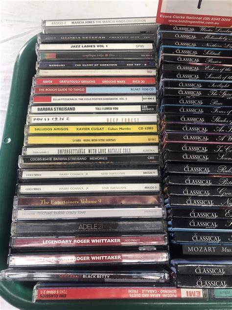 Assortment Of Cds Popular And Classical Located At Marleston