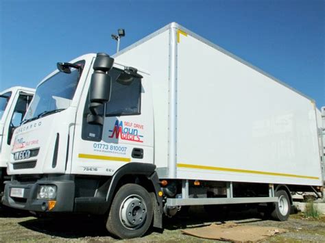 Maun Motors Self Drive Box Van Hire 7 5t GVW Lorry With Tail Lift