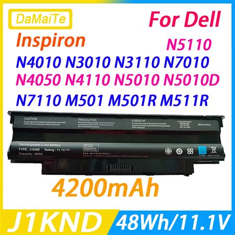 J1KND Bater A De Ordenador Port Til Para DELL Inspiron N4010 N3010