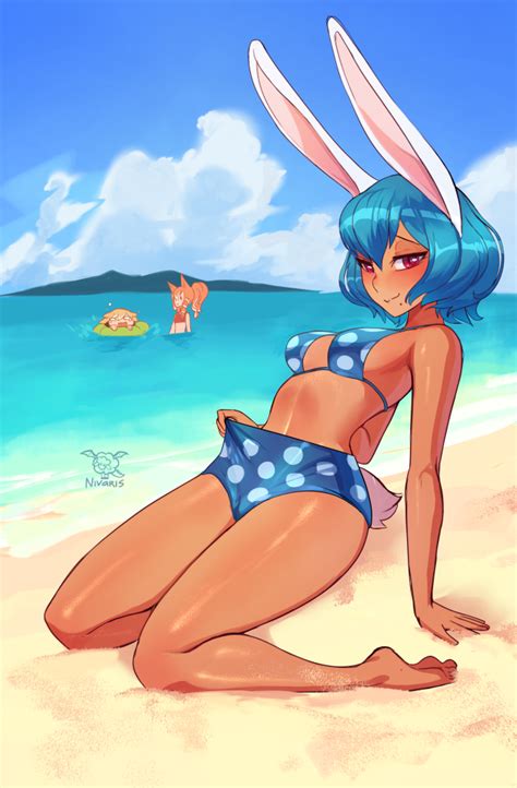 Summer Fun With The Bun Art Reward Sunset Nivaris Brush Brothel