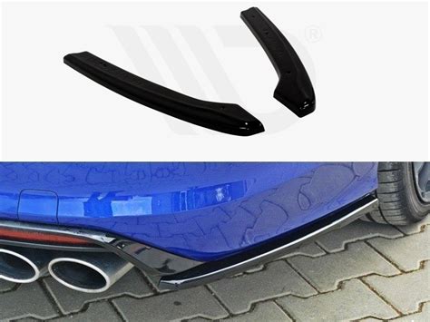 Rear Side Splitters Vw Golf R Mk Estate Maxton Design Uk