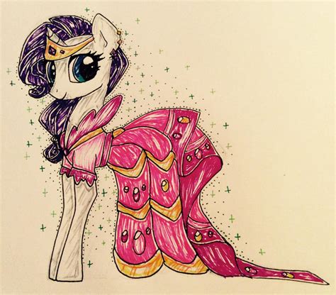 Rarity in her Gala Dress by HTUnicorn on DeviantArt