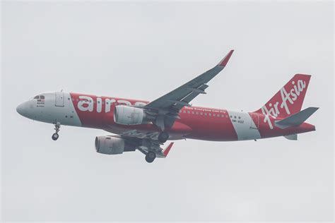 9M AQZ Airbus A320 216 AirAsia WSSS Singapore Chang Flickr