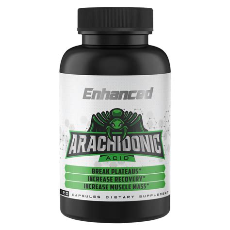 Arachidonic Acid Powerful Natural Muscle Builder - 120 Capsules ...