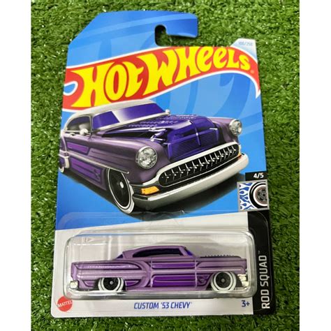 Hot Wheels Custom ‘53 Chevy Regular Treasure Hunt Rth Shopee Malaysia