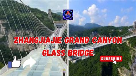 Zhangjiajie Grand Canyon Glass Bridge Youtube