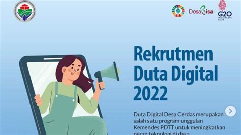 Kemendesa Buka Duta Digital 2022 Berikut Tugas Dan Fungsinya Sumsel