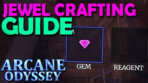 The Full Jewel Crafting Guide Arcane Odyssey Youtube