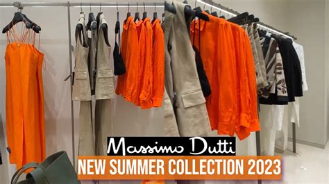 Massimo Dutti New Summer Collection 2023 Youtube