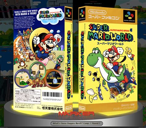 Viewing Full Size Super Mario World Box Cover