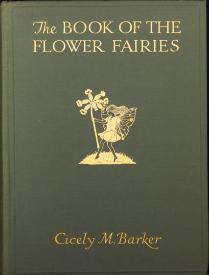 Cicely Mary Barker The Book Of The Flower Fairies C 1927 Stonegate