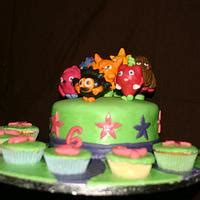 Moshi Monsters Birthday Cake Decorated Cake By Tiggy Cakesdecor