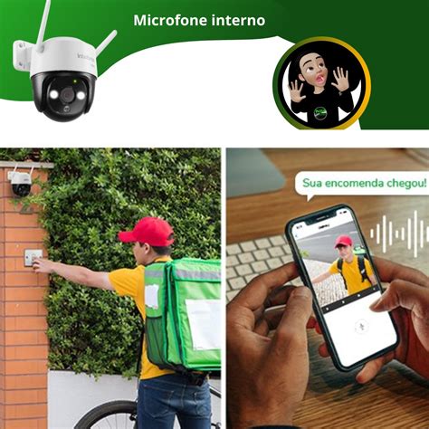 Camera Wifi Im7 Full Color 360 Graus Intelbras Nfe Parcelamento Sem