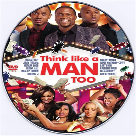 Think Like a Man Too DVD Label (2014) Custom Art