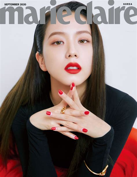 Blackpink Marie Claire Magazine Korea September Jisoo Celebmafia