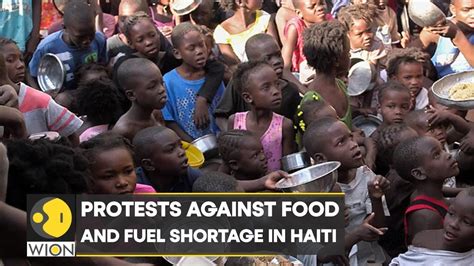 Un Four Million Facing Food Insecurity In Haiti Wion News Youtube