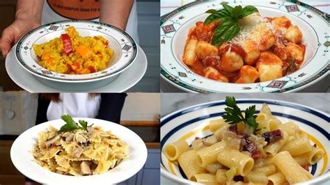 4 Imperdibili Primi Piatti Per Il Mese Di Settembre Ricette Facili Youtube